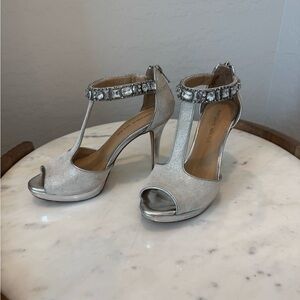 Antonio Melani Silver Heels